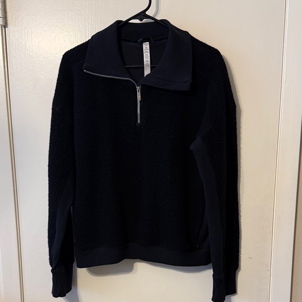 Lululemon Sherpa Half-Zip Sweater